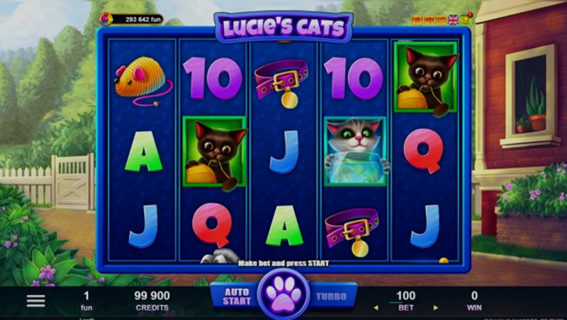 Play Lucies cats by Belatra at 1Win Casino