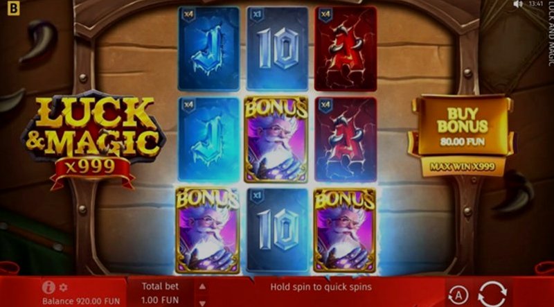 Play Luck & Magic by Bgaming at 1Win Casino