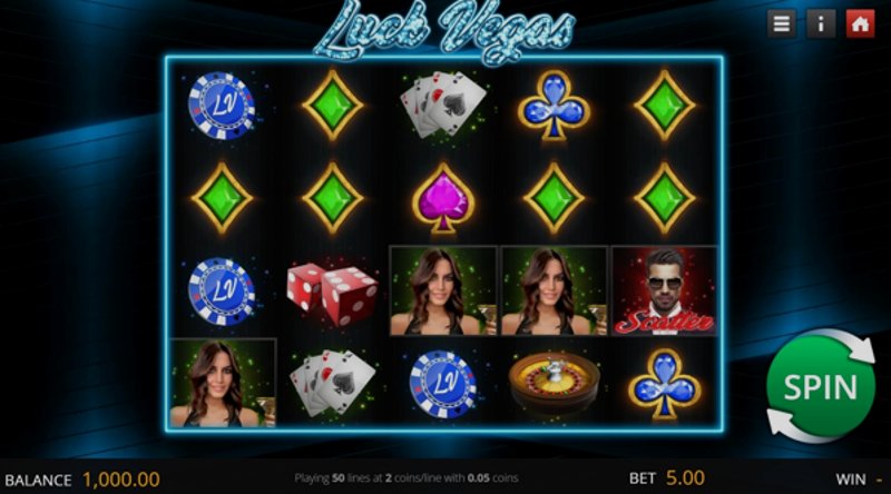 Play Luck Vegas by Genii at 1Win Casino