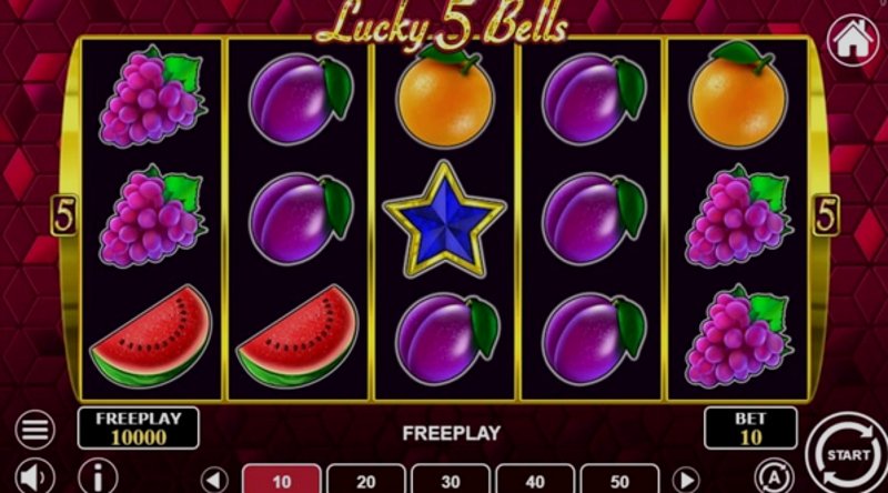 Play Lucky 5 Bells by 1spin4win at 1Win Casino