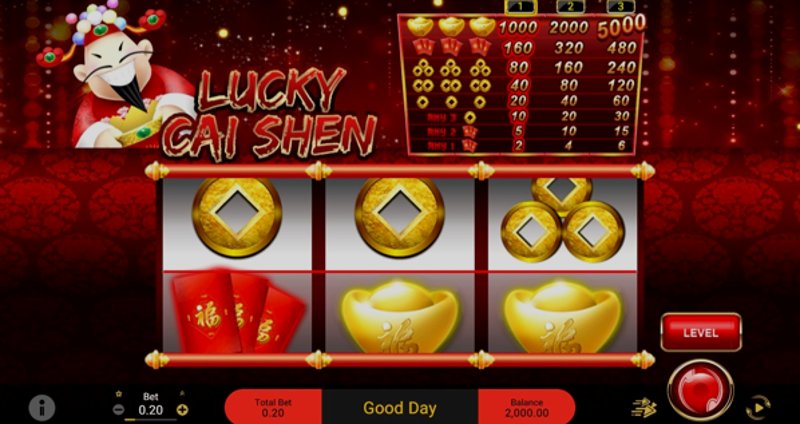 Play Lucky Cai Shen by Spadegaming at 1Win Casino