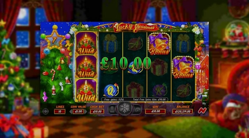 Play Lucky Christmas by Netgaming at 1Win Casino