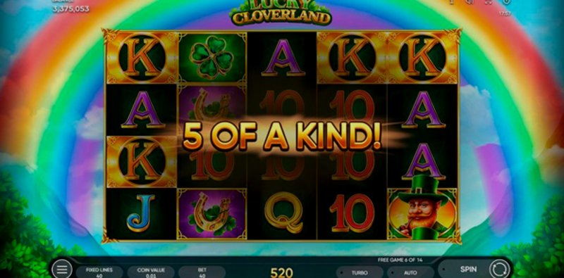 Play Lucky Cloverland by Endorphina at 1Win Casino