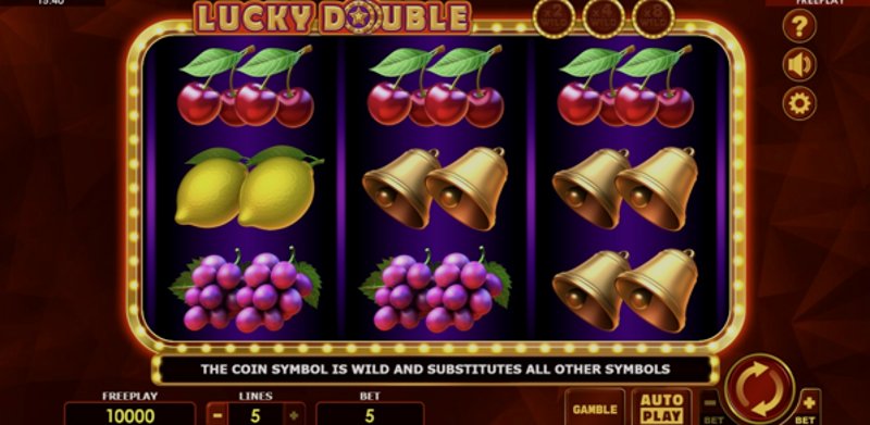 Play Lucky Double by Amatic at 1Win Casino