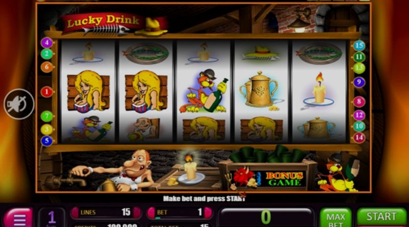 Play Lucky Drink by Belatra at 1Win Casino