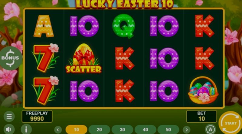 Play Lucky Easter 10 by 1spin4win at 1Win Casino