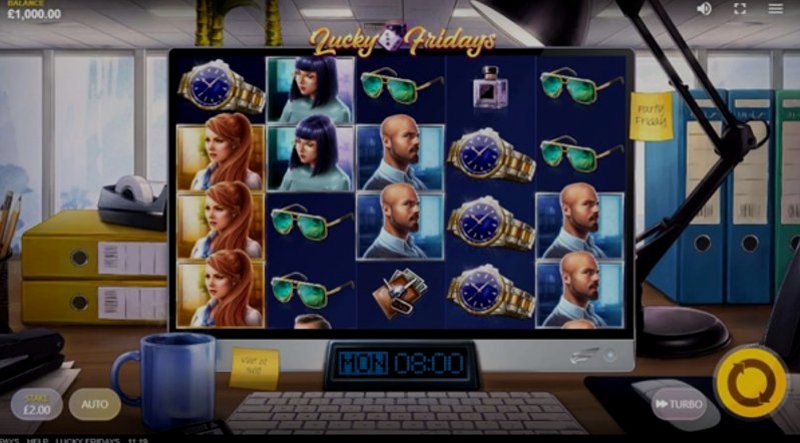 Play Lucky Fridays by Redtiger at 1Win Casino