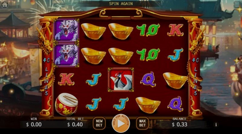 Play Lucky Golden Dragon Lock 2 Spin by Kaga at 1Win Casino