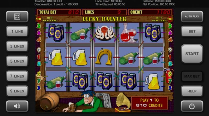 Play Lucky Haunter by Igrosoft at 1Win Casino