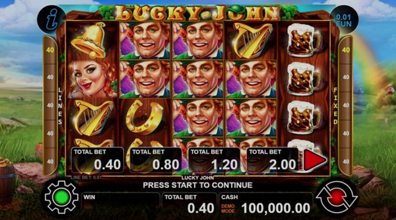 Play Lucky John by Ct Interactive at 1Win Casino