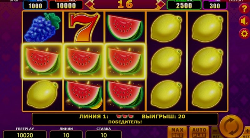 Play Lucky Joker 10 Cash Spins by Amatic at 1Win Casino