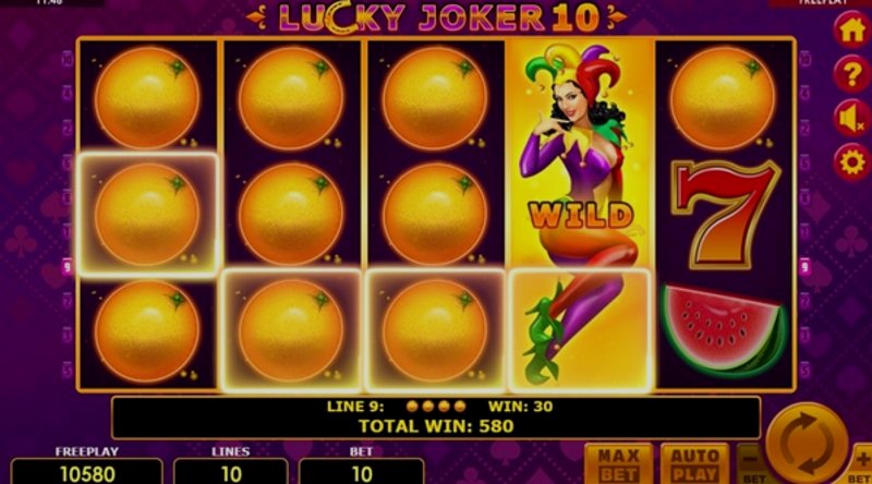 Play Lucky Joker 10 by Amatic at 1Win Casino