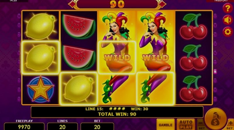 Play Lucky Joker 20 by Amatic at 1Win Casino