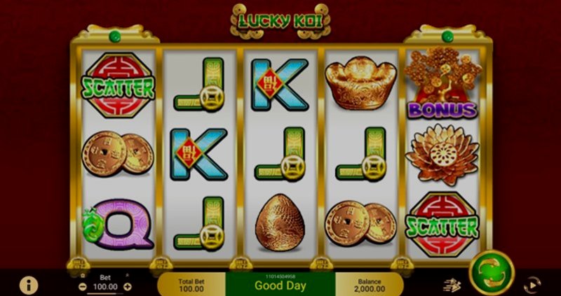 Play Lucky Koi by Microgaming at 1Win Casino