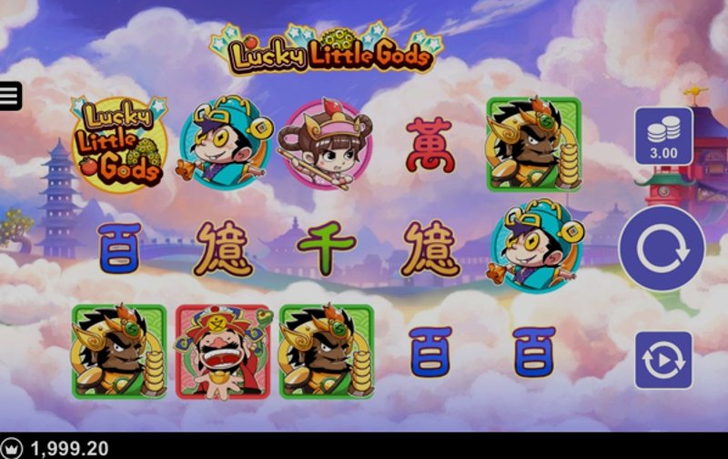 Play Lucky Little Gods by Games Global at 1Win Casino