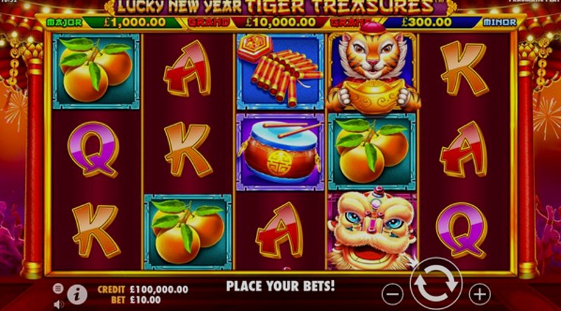 Play Lucky New Year by Pragmatic at 1Win Casino