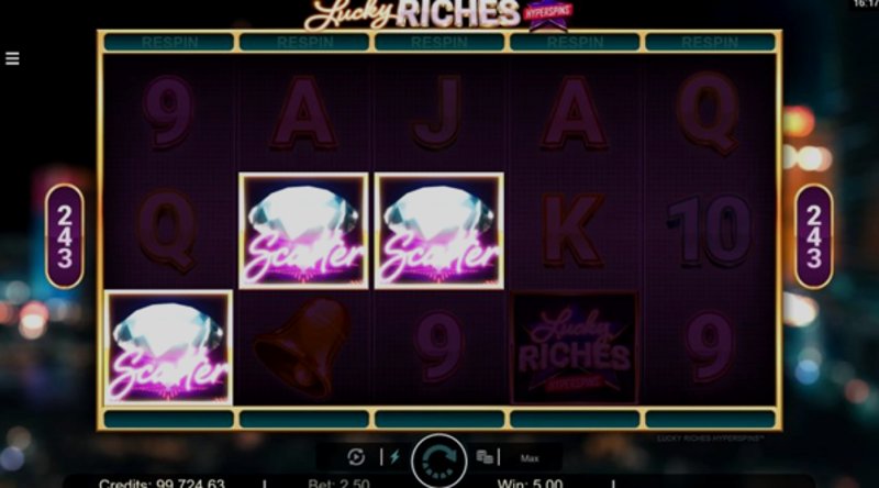 Play Lucky Riches Hyperspins by Microgaming at 1Win Casino