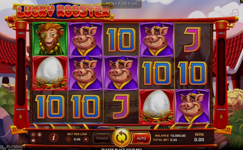 Play Lucky Rooster by Eurasian Gaming at 1Win Casino