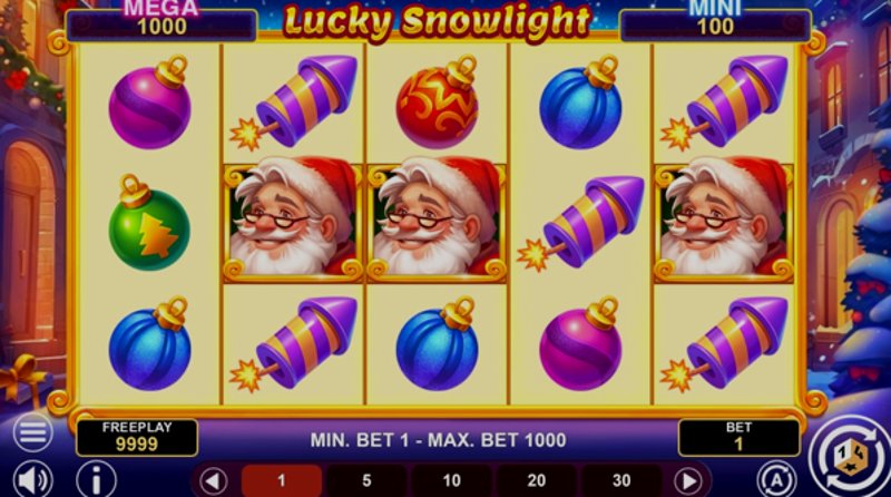 Play Lucky Snowlight by 1spin4win at 1Win Casino