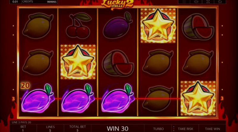 Play Lucky Streak 2 by Endorphina at 1Win Casino