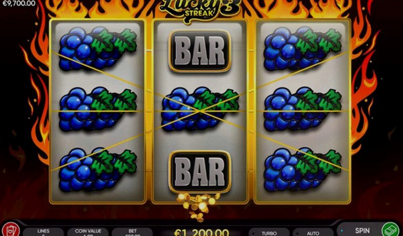 Play Lucky Streak 3 by Endorphina at 1Win Casino