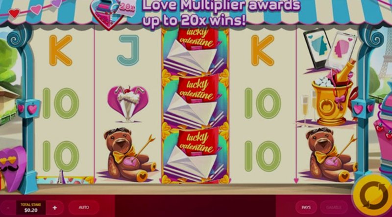 Play Lucky Valentine by Redtiger at 1Win Casino