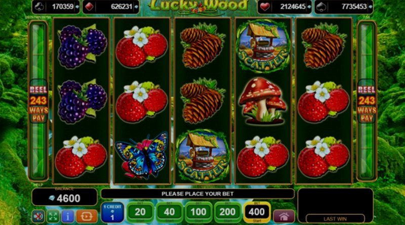 Play Lucky Wood by Amusnet Interactive at 1Win Casino