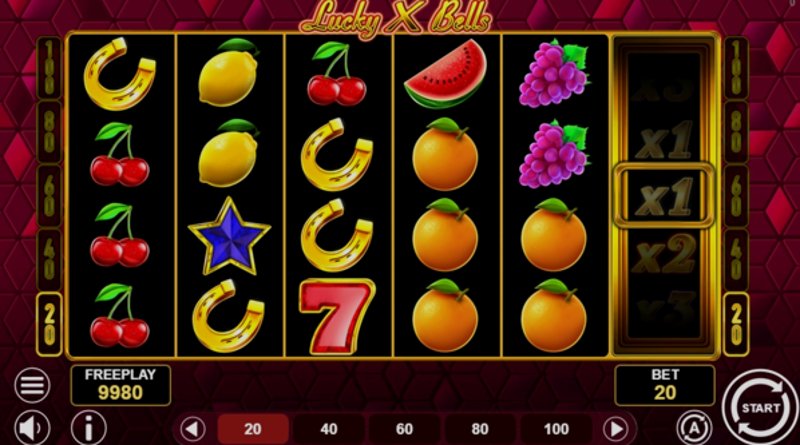 Play Lucky X Bells by 1spin4win at 1Win Casino