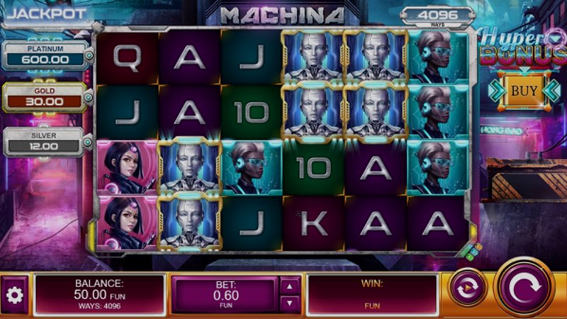 Play Machina in Malaysia at 1Win Casino