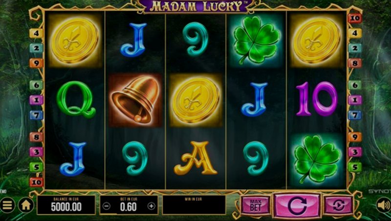 Play Madam Lucky by Synot at 1Win Casino