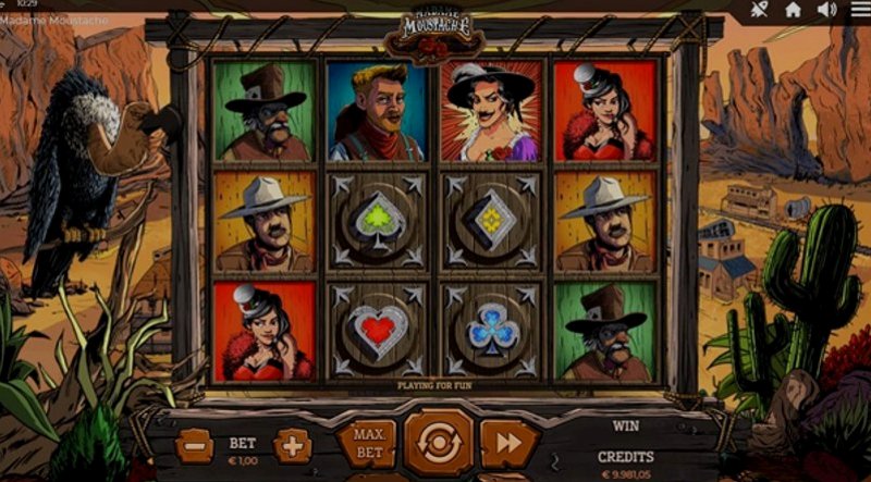 Play Madame Moustache by Spinmatic at 1Win Casino