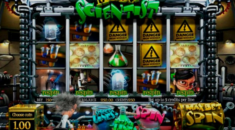 Play Madder Scientist by Betsoft at 1Win Casino