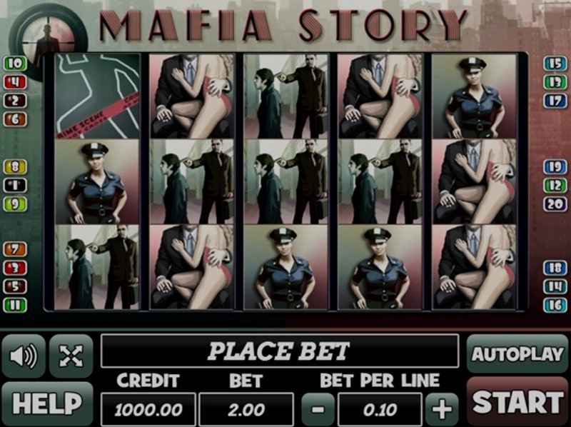 Play Mafia Story by Play Pearls at 1Win Casino