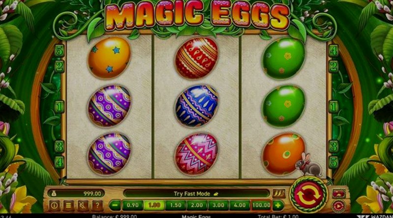 Play Magic Eggs by Wazdan at 1Win Casino