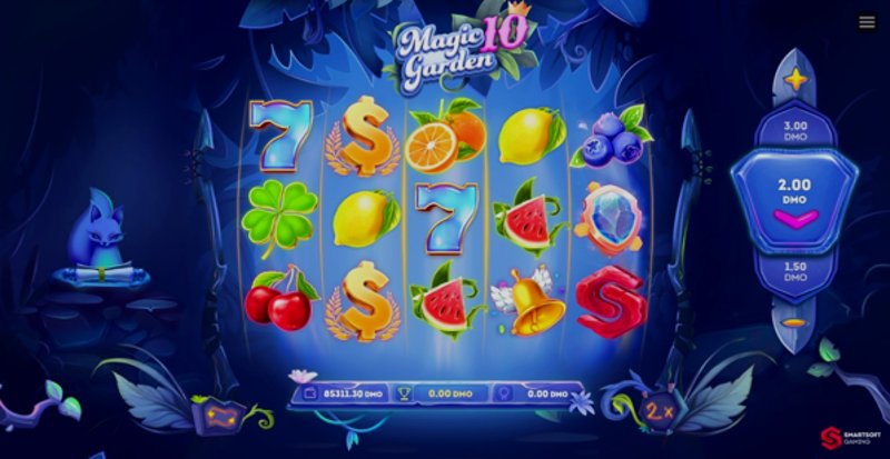 Play Magic Garden 10 by Smartsoft at 1Win Casino