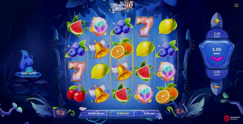 Play Magic Garden 40 by Smartsoft at 1Win Casino