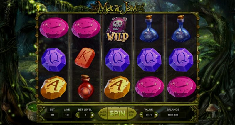 Play Magic Jam by Thunderspin at 1Win Casino