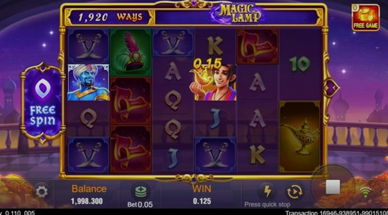 Play Magic Lamp by Tadagaming at 1Win Casino