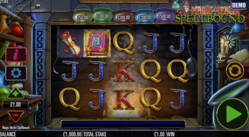 Play Spellbound by Games Inc at 1Win Casino