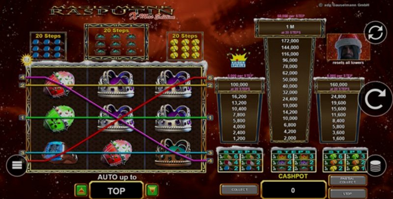 Play Magic Monk Rasputin by Edict at 1Win Casino