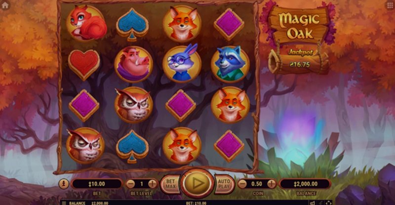 Play Magic Oak by Habanero at 1Win Casino