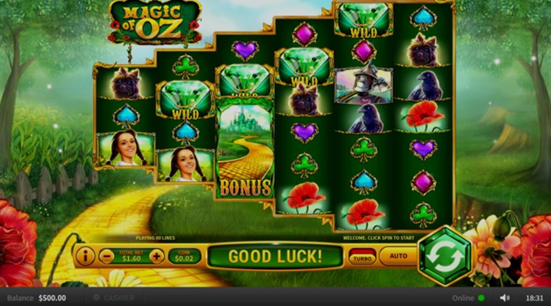 Play Magic of Oz by Skywind at 1Win Casino