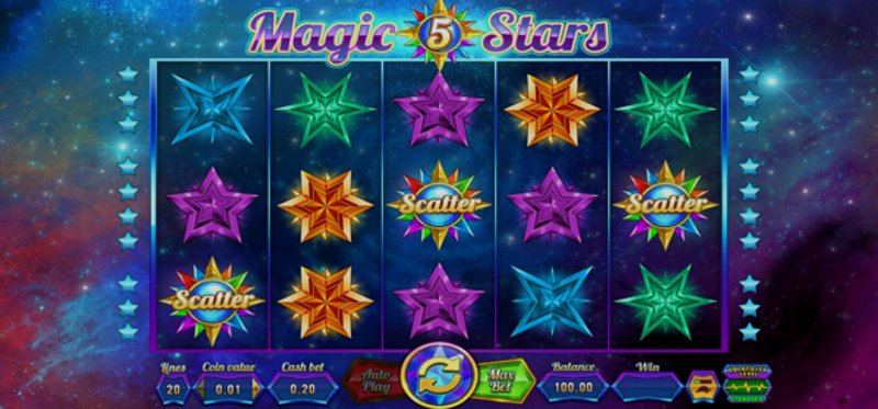 Play Magic Stars by Wazdan at 1Win Casino