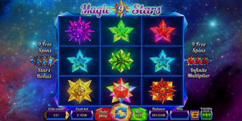 Play Magic Stars 9 by Wazdan at 1Win Casino