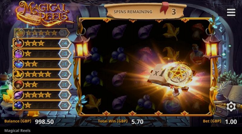 Play Magical Reels by Microgaming at 1Win Casino