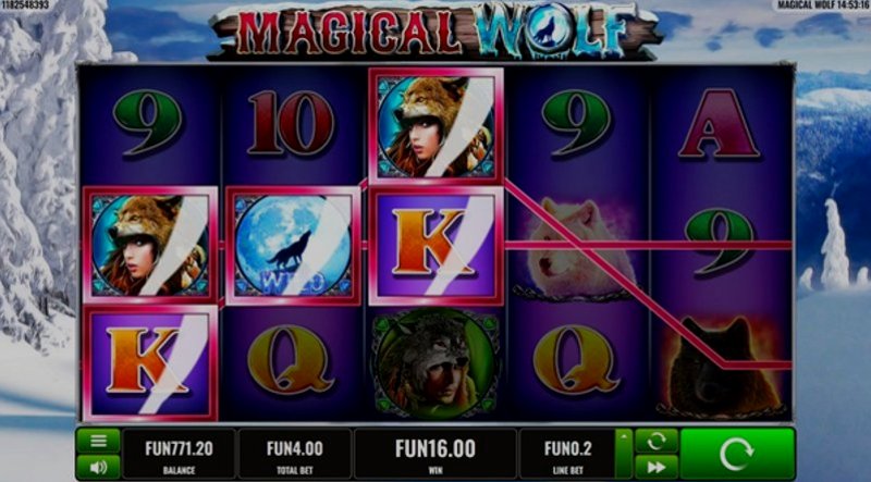 Play Magical Wolf by Platipus at 1Win Casino