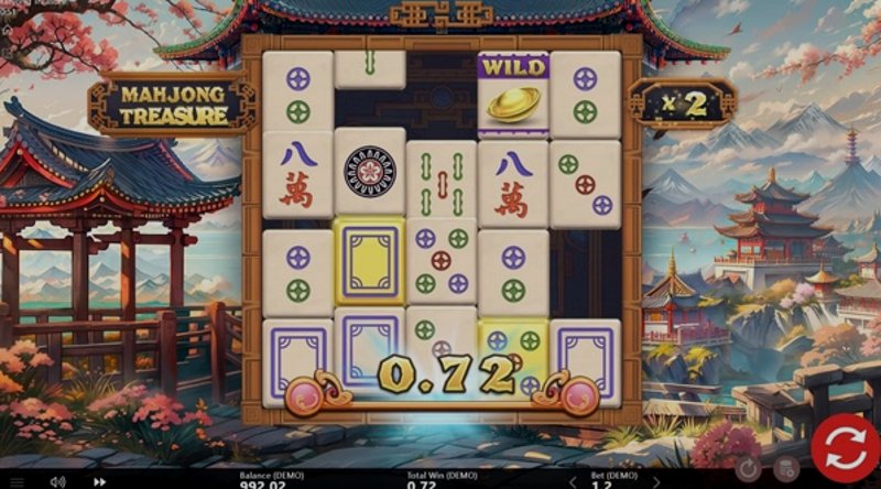 Play Mahjong Treasure by Barbara Bang at 1Win Casino