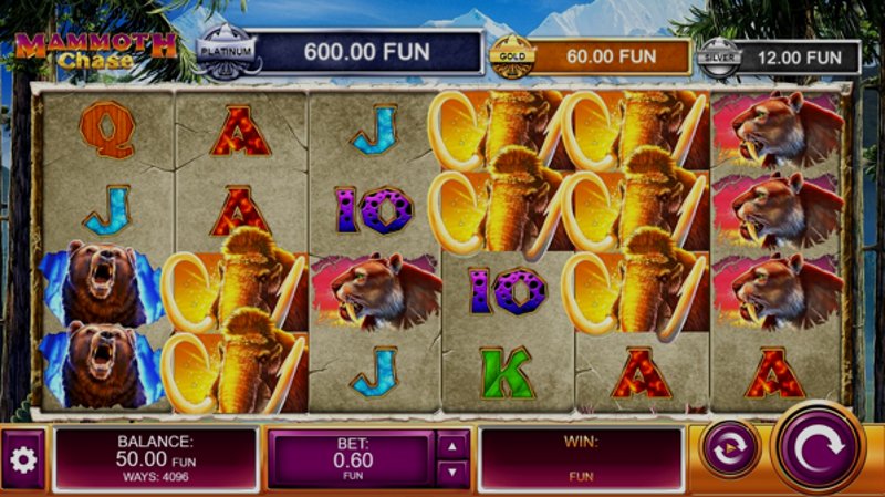 Play Mammoth Chase by Kalamba at 1Win Casino