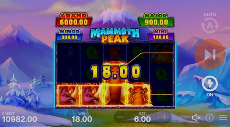 Play Mammoth Peak: Hold and Win in Turkey at 1Win Casino