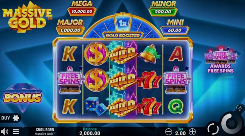 Play Massive Gold by Games Global at 1Win Casino